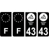 64 Pau-logo aufkleber plakette ez stadt