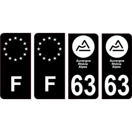 64 Pau-logo aufkleber plakette ez stadt