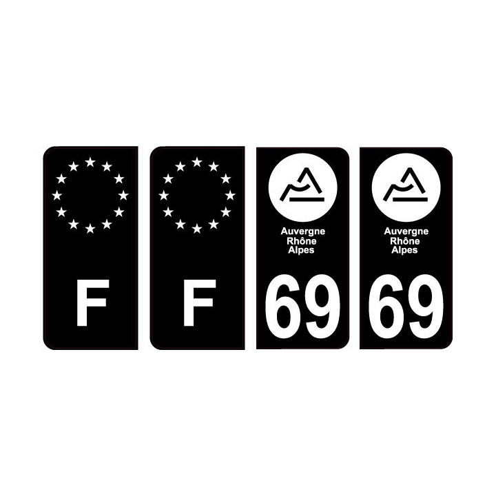 64 Pau-logo aufkleber plakette ez stadt