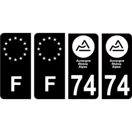 64 Pau-logo aufkleber plakette ez stadt