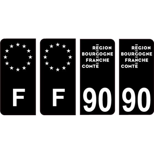 64 Pau logo adesivo piastra di registrazione city