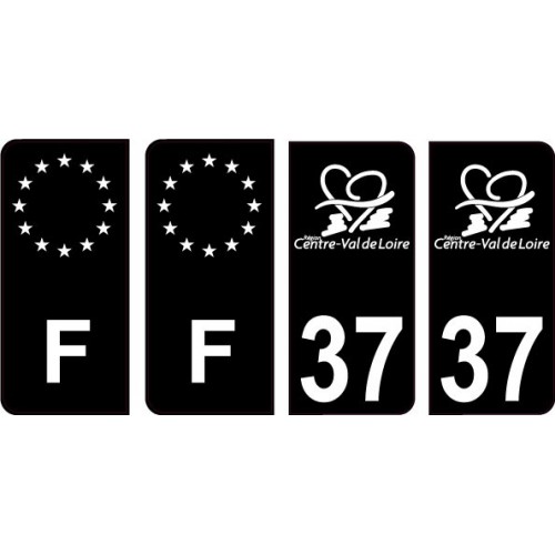 64 Pau logo adesivo piastra di registrazione city