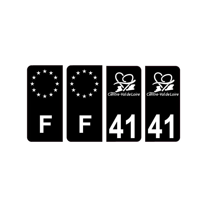 64 Pau logo adesivo piastra di registrazione city
