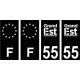 64 Pau-logo aufkleber plakette ez stadt