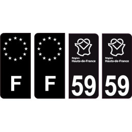 64 Pau logotipo de la etiqueta engomada de la placa de registro de la ciudad