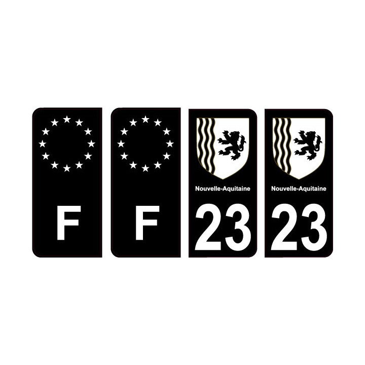 64 Pau sticker plate registration city