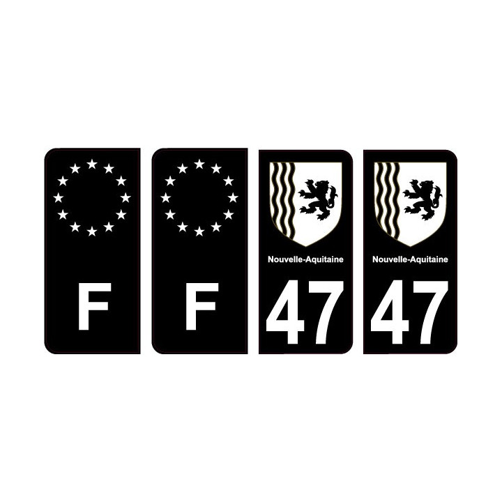 64 Pau sticker plate registration city