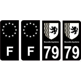 64 Pau placa etiqueta de registro de la ciudad