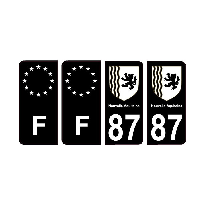 64 Pau sticker plate registration city