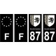 64 Pau sticker plate registration city