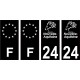 64 Pau-logo aufkleber plakette ez stadt