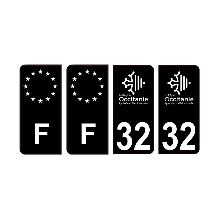 64 Pau logotipo de la etiqueta engomada de la placa de registro de la ciudad