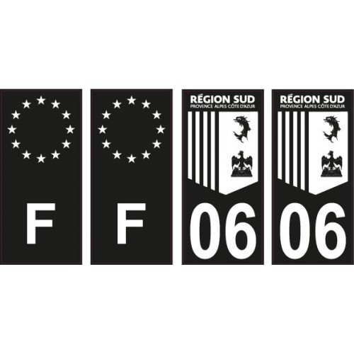 64 Pau sticker plate registration city