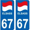 66 Cerdanya sticker aufkleber platte