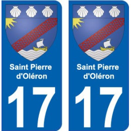 17 Montendre blason ville autocollant plaque sticker