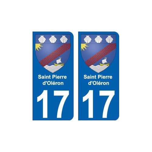 17 Montendre blason ville autocollant plaque sticker