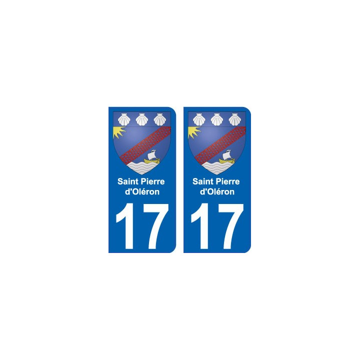 17 Montendre blason ville autocollant plaque sticker