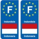 Sticker Indonesia Indonesia sticker number department choice plate registration auto