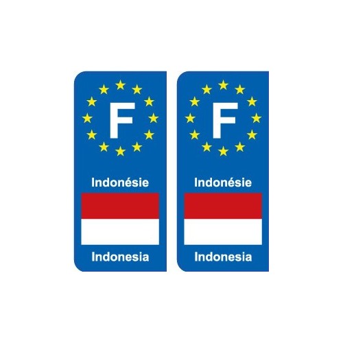 Sticker Indonesia Indonesia sticker number department choice plate registration auto