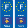 F Europa Kiribati adesivo piastra