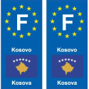 F Europa Kiribati adesivo piastra