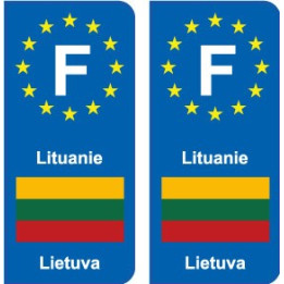 F Europe Libya Libya sticker plate