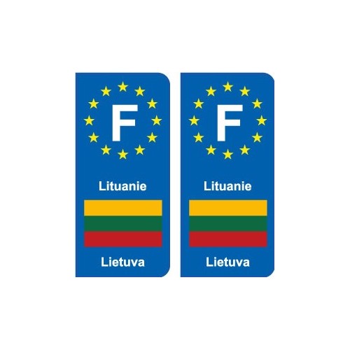 F Europe Libya Libya sticker plate