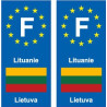 F Europa Libia adesivo piastra