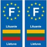 F Europe Libya Libya sticker plate