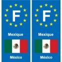 F Europe Angola autocollant plaque