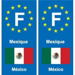 F Europe Angola autocollant plaque