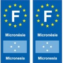 66 Cerdagne ville sticker autocollant plaque immatriculation auto