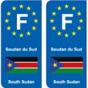 F Europe South Korea South Korea sticker plate