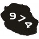 974 Kdomania logo 652 autocollant adhésif sticker
