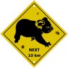 Koala Australien next 10km logo 21 autocollant adhésif sticker
