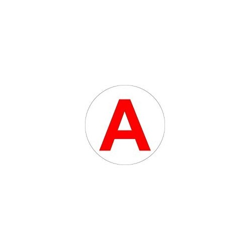 Autocollant sticker voiture camion jeune conducteur A officiel apprenti homologue panneau