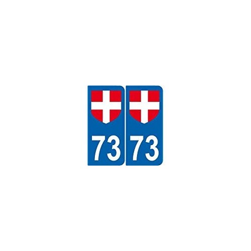 73 Savoie placa etiqueta