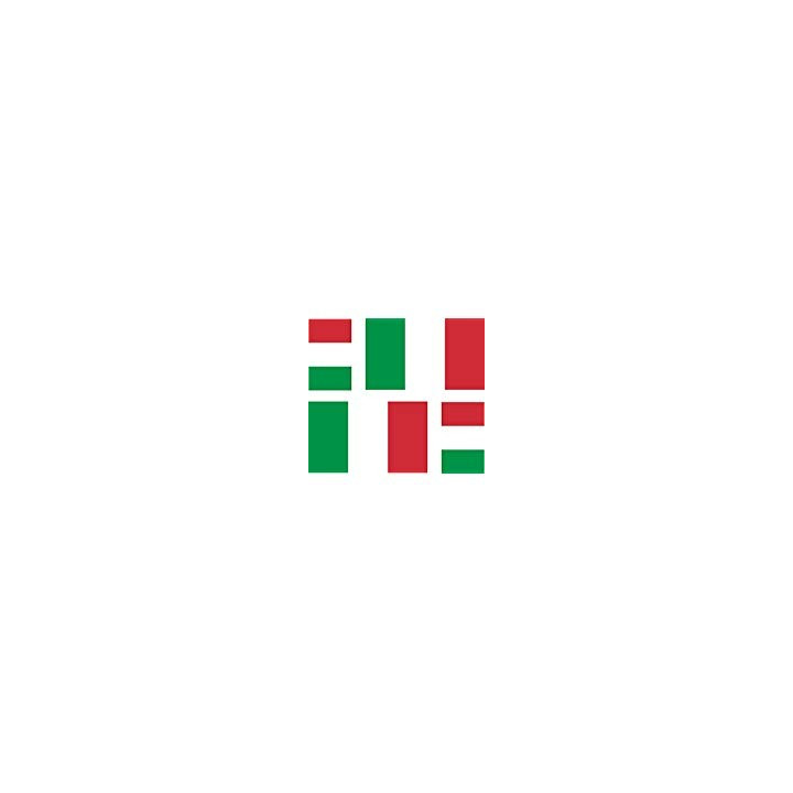 La bandera de italia - Pegatinas Pegatinas cachés cubre rueda de la llanta de auto