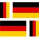 Drapeau Italie - 4 x Autocollant sticker voiture moto valise pc portable drapeau italie italien