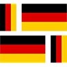 La bandera de italia - Pegatinas Pegatinas cachés cubre rueda de la llanta de auto