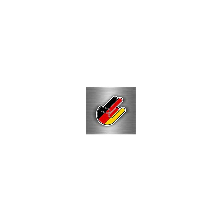 Autocollant Drapeau Germany Allemagne sticker flag