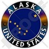 ALASKA Drapeau États-Unis d'Amérique, l'Alaska Américain, 100mm Vinyl Sticker, Autocollant