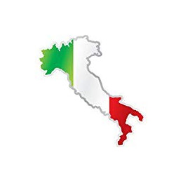 La bandera de italia - Pegatinas Pegatinas cachés cubre rueda de la llanta de auto