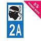 06 Alpes-Maritimes sticker plate