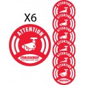logo groland sticker adhesive sticker GRD