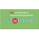 Autocollant sticker Stop Pub boite lettres