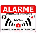 Pegatinas de la casa de la vigilancia electrónica de alarma 11
