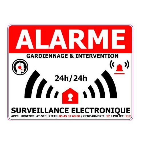 Stickers home surveillance electronic alarm 11