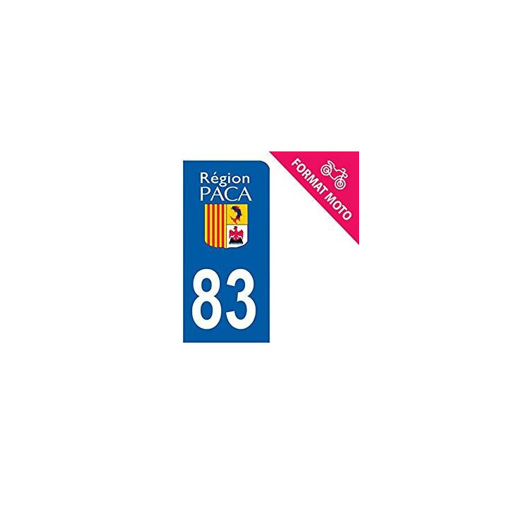 83 Var sticker plate