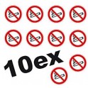 Smoking ban 03 sticker sticker adhesive